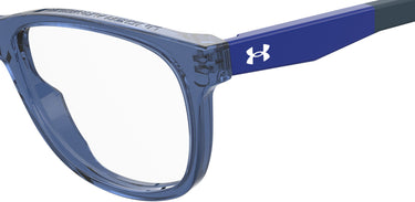 Youth Boy Under Amour Eyeglasses: UA 9002 - Blue SpecSMART Eye Clinic (Zoom View)